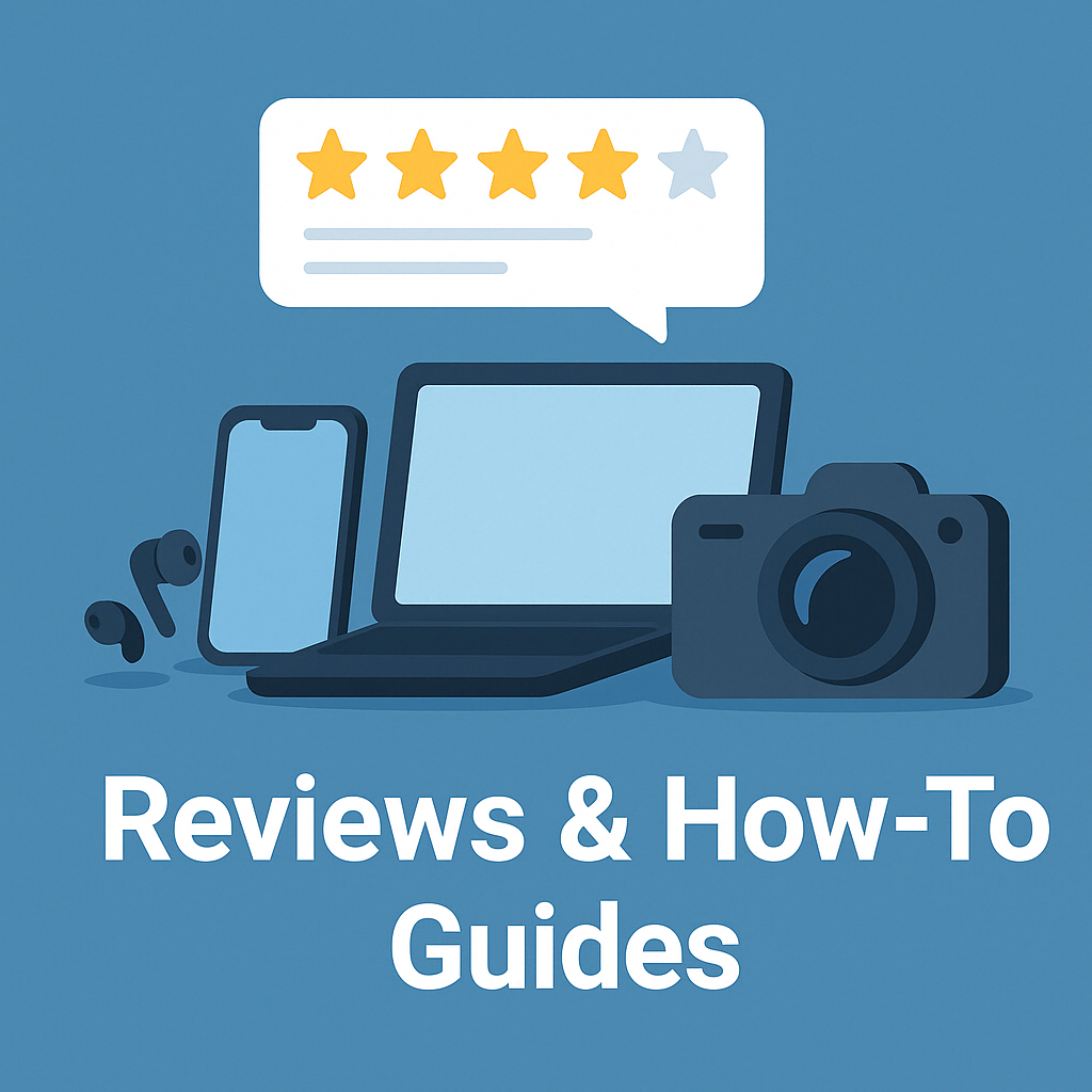 Tech Gadget Reviews and Simple Tech How-To Guides
